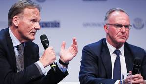 Hans-Joachim Watzke und Karl-Heinz Rummenigge haben sich schon einige Wortgefechte geliefert.