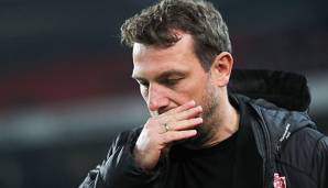 Markus Weinzierl steckt mit dem VfB Stuttgart tief im Abstiegskampf.