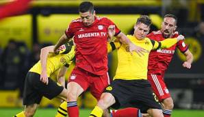 Im Hinspiel bezwang der BVB den FC Bayern mit 3:2.