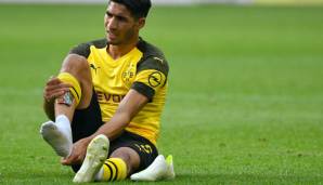 Achraf Hakimi wurde für Diallo ein- und noch in der gleichen Halbzeit ausgewechselt.