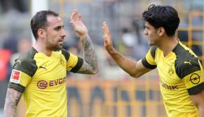 Paco Alcacer traf gegen Wolfsburg in der 90. Minute und in der Nachspielzeit.