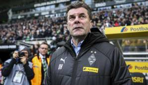 Übernahm kurz vor Weihnachten 2016 bei der Borussia das Traineramt: Dieter Hecking.