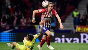 Borussia Dortmund ist an Atletico-Verteidiger Filipe Luis interessiert.