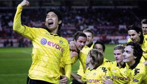 SHINJI KAGAWA: Ebenso wie bei Sahin geriet seine zweite Hochzeit mit dem BVB zu einem Missverständnis. Kagawa kam 2010 für 350.000 Euro aus Japan und war auf Anhieb Leistungsträger und eine der großen Überraschungen in der Meistermannschaft von 2011.