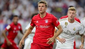 ANGRIFF – THOMAS MÜLLER: War wie gewohnt bemüht und überall zu finden, kam bis auf seine Hattrick-Gala gegen Fenerbahce aber nur selten in Abschlusssituationen. Hat das Glück, auf seiner Position nach dem Abgang von James kaum Konkurrenz zu haben.