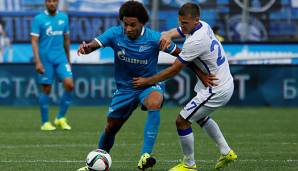 Zunächst Teamkollegen, später Gegner: Axel Witsel und Igor Denisov.