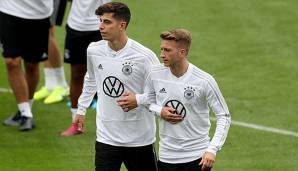 Kai Havertz und Marco Reus sind gemeinsam für die deutsche Nationalmannschaft nominiert.