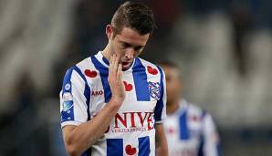 Mark Uth hatte beim SC Heerenveen zunächst einen schweren Stand, startete nach einem Leijahr bei Heracles aber durch.