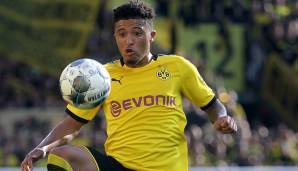 Platz 15 - Jadon Sancho: 17 Tore in 62 Spielen.