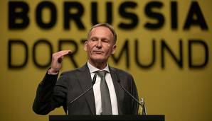 Hans-Joachim Watzke blickt optimistisch nach vorne.