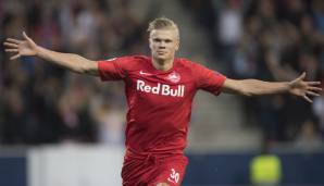 Erling Braut Haaland darf RB Salzburg im Winter trotz laufenden Vertrags bis 2023 offenbar für die festgeschriebene Ablösesumme von 20 Millionen Euro verlassen. Das berichtet die Bild.