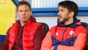 Julian Nagelsmann (l.) und Video-Analyst Benjamin Glück.