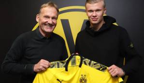 Erling Haaland hat beim BVB einen Vertrag bis 2024 unterschrieben.