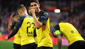 Achraf Hakimi (Rechtsverteidiger, kam per Leihe von Real Madrid) - NOTE: 1.