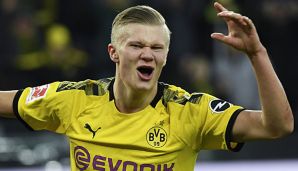 Haaland traf bereits siebenmal für den BVB.