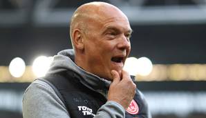 Uwe Rösler feierte sein Bundesliga-Debüt als Trainer.