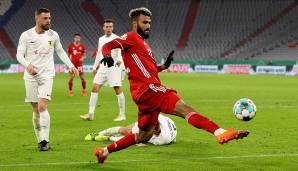 Choupo-Moting lieferte vor allem während Lewandowskis Verletzungspause im April. Erzielte bislang 17 Tore für die Bayern, fehlt nun aber wegen seiner Reise zum Afrika-Cup. Note: 2,5.