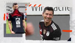 PLATZ 1 - ROBERT LEWANDOWSKI (Bayern München): 41 Tore in der Saison 2020/21. In der 90. Minute am 34. Spieltag war es soweit: Lewandowski überholte Gerd Müller und schoss sein 41. Tor. Dem Bomber hatte er schon beim 40. Tor gehuldigt.