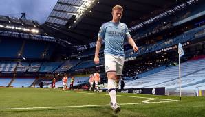 MITTELFELD - Kevin De Bruyne (Manchester City, GES: 91): "Er ist ein großartiger Spieler. Er weiß, wie man Pässe spielen muss und er ist sehr intelligent im Spiel mit dem Ball."