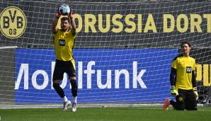 Roman Bürki und Marwin Hitz kämpfen um den Platz im BVB-Kasten.