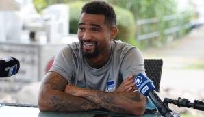 Neuzugang Kevin-Prince Boateng geht voll motiviert in die Aufgabe bei seinem Jugendklub Hertha BSC.