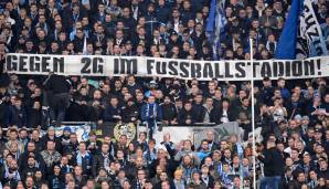 Viele Fans protestieren gegen die Corona-Regelungen in den Stadien - manche Ultra-Gruppen sind noch nicht zurückgekehrt.