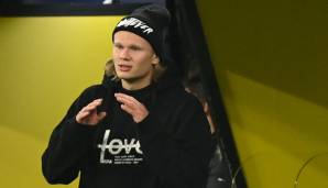 Erling Haaland fehlt dem BVB aufgrund einer Hüftbeuger-Verletzung.