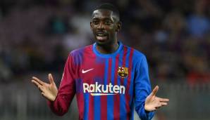 OUSMANE DEMBELE: Der Flügelflitzer ist deutschen Fans noch bestens bekannt. Er streikte sich einst nach einer Saison beim BVB zu Barcelona. Dort allerdings erlebte er ein wechselhaftes Jahr.