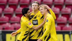 Julian Brandt, Erling Haaland, Mahmoud Dahoud