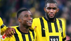 Trafen für den BVB gegen die Bayern: Youssoufa Moukoko (l.) und Anthony Modeste.