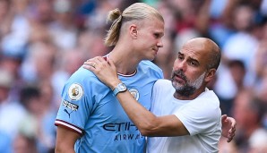 Pep Guardiola, Erling Haaland