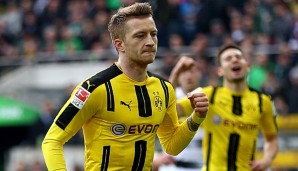 Gegen seinen Ex-Klub Borussia Mönchengladbach erzielte Marco Reus das zwischenzeitliche 1:0