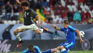 Leroy Sane gehörte im Test gegen die Slowakei zu den besseren Spielern