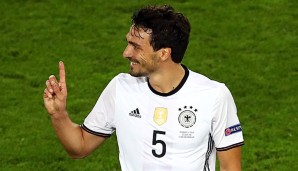 Im EM-Halbfinale gegen Frankreich fehlte Mats Hummels gelbgesperrt