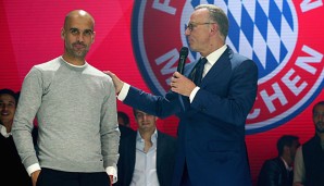 Karl-Heinz Rummenigge schätzt die von Pep Guardiola getane Arbeite