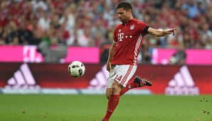 Xabi Alonso war gegen Werder bereits in der 9. Minute erfolgreich.