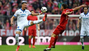 Geht es nach Sandro Wagner, könnte er bald wieder für statt gegen die Bayern spielen