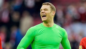 Manuel Neuer hat gut Lachen - gegen Real ist er wohl wieder dabei