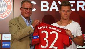 Karl-Heinz Rummenigge zeigt sich sehr erfreut über die Entwicklung von Joshua Kimmich