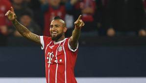 Arturo Vidal jubelt über ein Tor