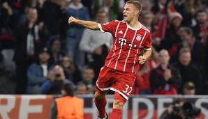 Joshua Kimmich hat sich auf der rechten Abwehrseite des FC Bayern festgespielt