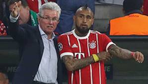 Jupp Heynckes setzte Arturo Vidal unter Druck