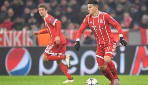 James ist ins Mannschaftstraining des FC Bayern zurückgekehrt.