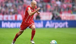 Arjen Robben könnte morgen spielen.