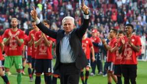 Für Jupp Heynckes war es die vierte Meisterschaft als Trainer.