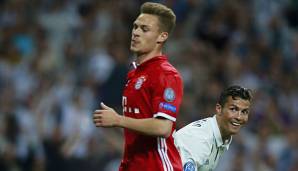 Joshua Kimmich und Cristiano Ronaldo beim Champions-League-Viertelfinale im April 2017.