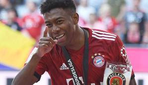 David Alaba feierte mit dem FC Bayern in der abgelaufenen Saison den Meistertitel.