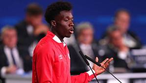 Alphonso Davies wird ab der Rückrunde für den FC Bayern auflaufen.