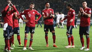 Der FC Bayern hat sich gegen Rödinghausen zum Sieg gemüht.