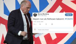 Auch das Outfit der Bayern wurde diskutiert.